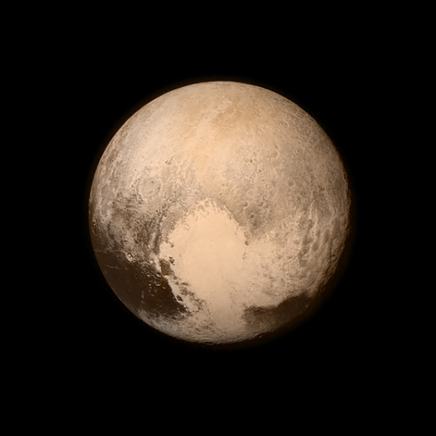 Imagem mais nítida já feita de Plutão, obtida pela missão New Horizons