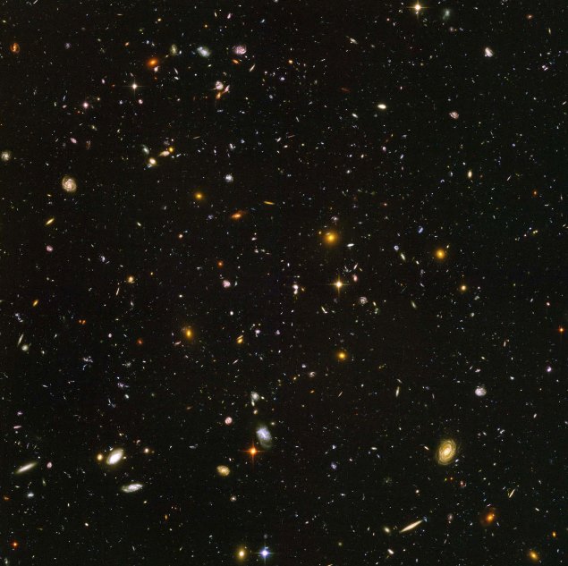 Mais de 10.000 galxias foram capturadas nesta foto histrica tirada pelo telescpio espacial Hubble, a mais profunda tirada na histria.