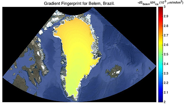 Apesar de estar no norte, Belém é menos afetada pelo derretimento na Groenlândia do que Recife e Rio