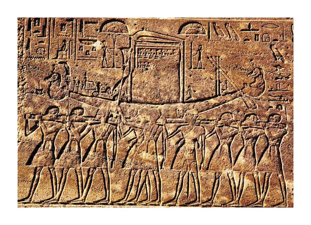 Barco sagrado egípcio