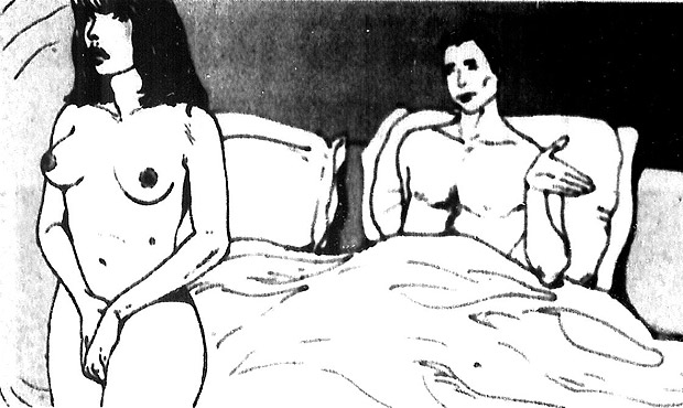 Ilustração publicada na coluna "Tudo sobre sexo"
