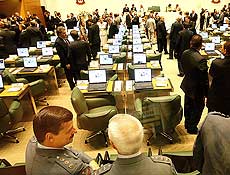 Deputados estaduais de SP tomaram posse nesta quinta-feira na Assemblia Legislativa