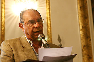 Carlos Alberto Brilhante Ustra, no Clube Militar em 2008