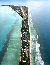 Estados insulares como Tuvalu, no Pacfico, temem desaparecer