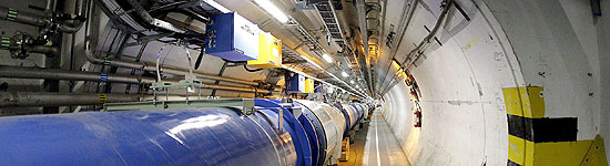O LHC, que deve ficar parado por dois meses devido à ocorrência de um vazamento de hélio