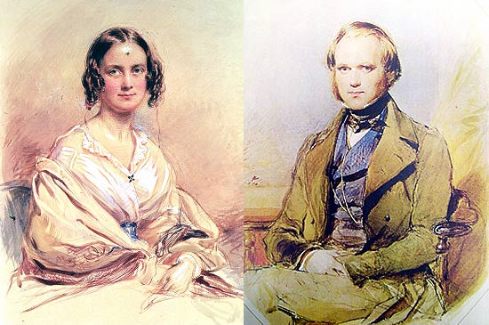Depois de decepção amorosa, Darwin se casou com a prima Emma Wedgwood