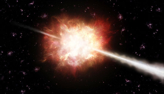Explosão ocorreu 600 milhões de anos depois do Big Bang