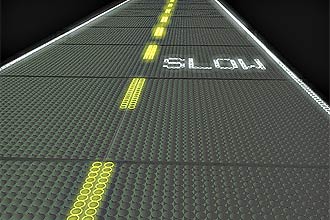 Lâmpadas sinalizam pista em tempo real, em protótipo a ser construído nos EUA de estrada pavimentada com painéis solares