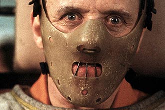 Dr. Hannibal Lecter, psicopata protagonista interpretado pelo ator Anthony Hopkins no filme "O Silêncio dos Inocentes"