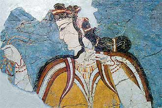 Afresco batizado de "senhora de Micenas" dá pistas sobre as aristocratas gregas; historiadora retrata Helena, da guerra de Troia
