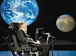 "Considero o cérebro como um computador que vai parar de trabalhar quando seus componentes falharem", diz Hawking