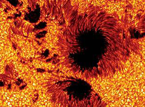 Manchas solares na superfície do Sol podem estar ligadas a mudanças na duração dos dias da Terra, afirma estudo