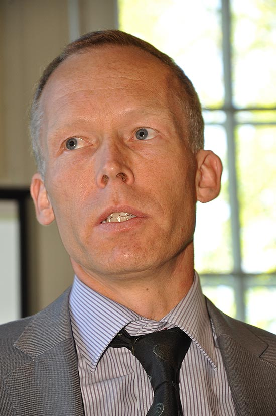 O hidrólogo sueco Johan Rockström, diretor do Centro de Resiliência de Estocolmo 