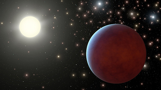 Concepção artística mostra um dos planetas recém-descobertos pela Nasa