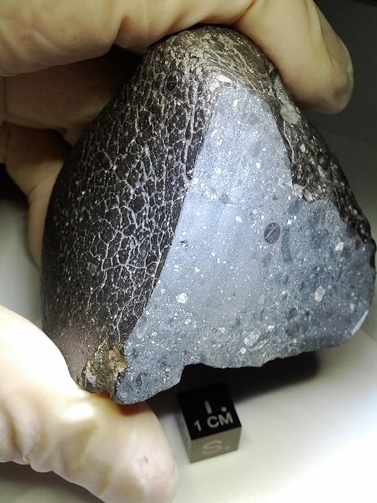 O meteorito marciano que veio parar na Terra