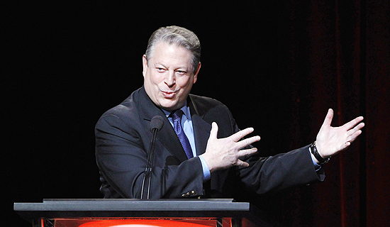 Al Gore faz discurso na Califrnia