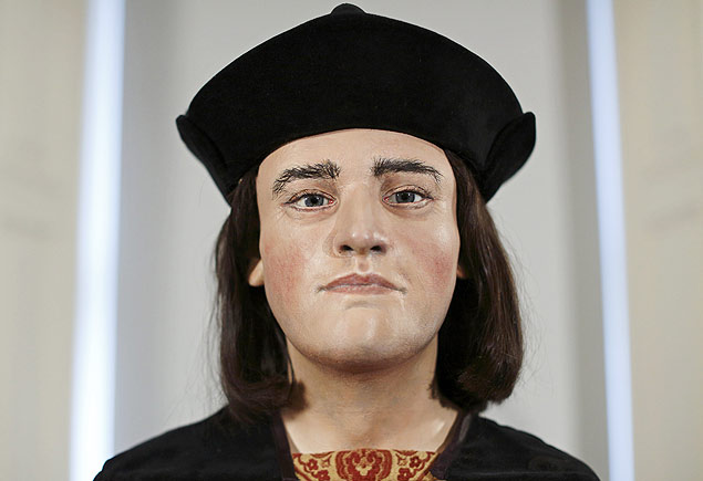 Reconstruo facial de Ricardo 3 feita a partir de crnio encontrado em Londres 