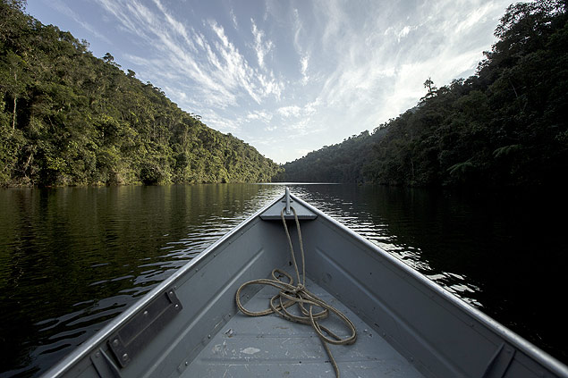 Reserva ecológica no rio Juquiá, no Vale do Ribeira; área pertence à Votorantim e deve virar unidade de conservação
