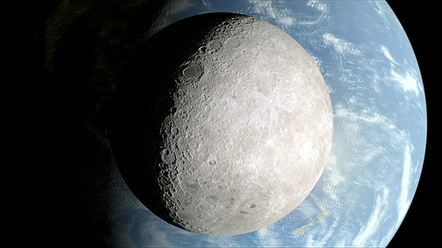 Imagens da Nasa revelam lado oculto da Lua