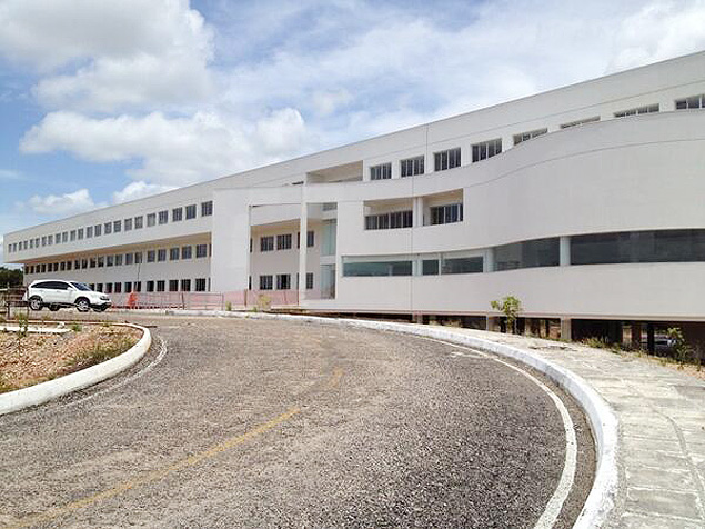 O novo Campus do Crebro, projeto encabeado por Miguel Nicolelis e orado em R$ 250 milhes, ainda em obras