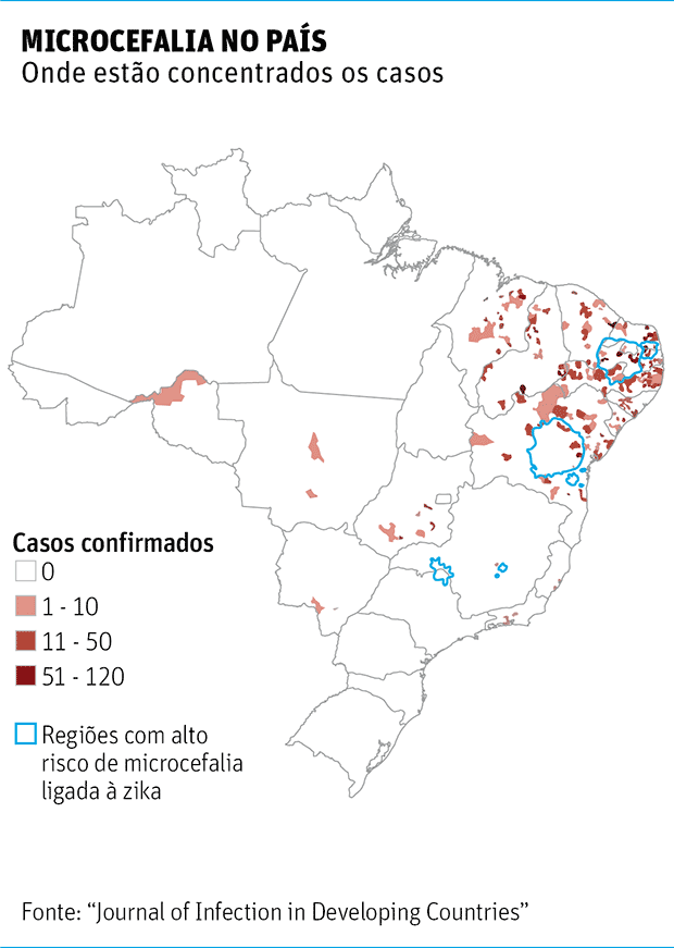16202419 Cientistas buscam respostas para 'zonas de microcefalia' no Brasil