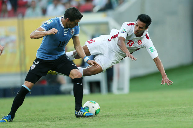 Uruguai e Taiti jogam na Copa das Confederaes. 