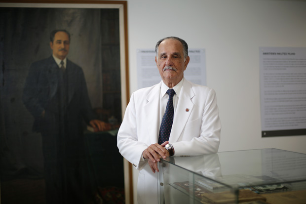 Aristides Maltez Filho, filantropo e ganhador do prmio Octavio Frias de Oliveira de oncologia em 2016