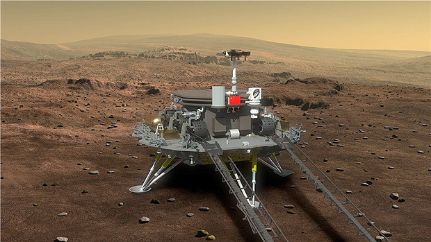 Veculo teleguiado que a China pretende enviar a Marte em 2020