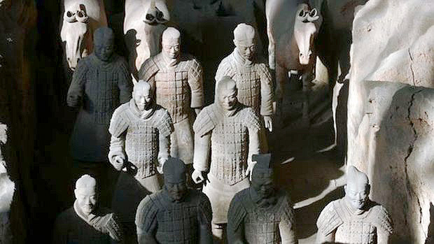 Artesos gregos podem ter treinado os escultores chineses