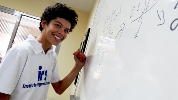 Professora detectou talento de Tauat dos Santos Lara para matemática