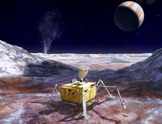 Pousando uma sonda em Europa, a Nasa poder determinar se a vida existe ou j existiu nessa lua