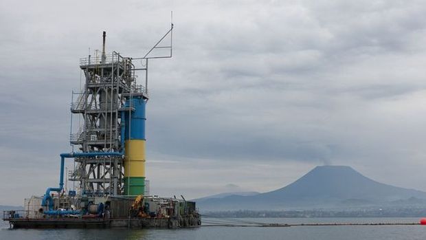 Gs metano proveniente do Lago Kivu pode levar eletricidade a moradores de Ruanda