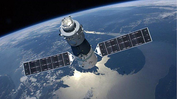 A estao Tiangong-1 voltar  Terra em 2018, mas ainda no se sabe exatamente onde ir cair 