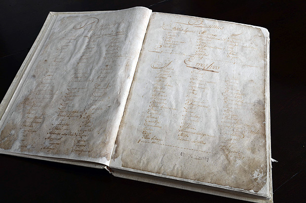 Formulrio Mdico', manuscrito jesuta de 225 pginas, datado de 1703