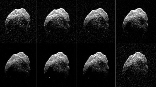 Em 2015, asteroide passou a uma distncia equivalente a apenas 1,3 vezes a distncia da Terra  Lua | Foto: Nasa 