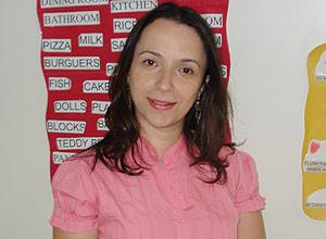 A pedagoga Selma Moura  coordenadora pedaggica e assessora as escolas Oak School e Aubrick