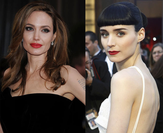 Angelina Jolie e Rooney Mara
