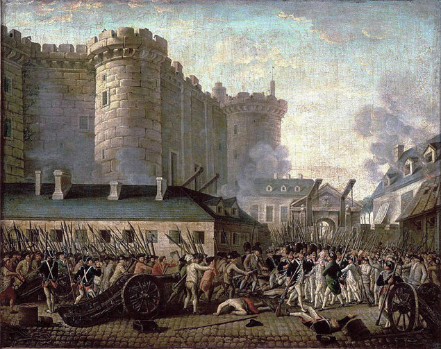 Queda da Bastilha durante a Revoluo Francesa 