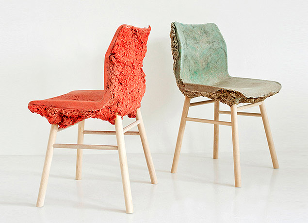 Cadeiras "Well Proven", de Marjan van Aubel e Jamie Shaw