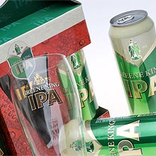 Criada no sculo 19 na Inglaterra, cerveja Greene King IPA tem baixo teor alcolico