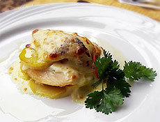 Receita de bacalhau Tatuoca do chef Fernando Acioly do Eco Resort do Cabo em Pernambuco 