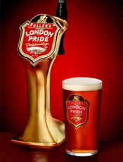 A London Pride  uma cerveja ale com 4,7% de teor alcolico
