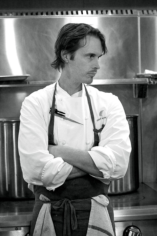 Chef americano Grant Achatz, do restaurante Alinea, um dos melhores do mundo segundo a revista "Restaurant"