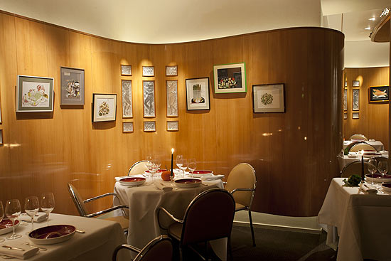 Restaurante Arpège, do chef Alain Passard (crédito: Philippe Vaures/Divulgação)