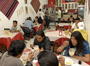 Rinconcito Peruano sirve comida tpica de Per 