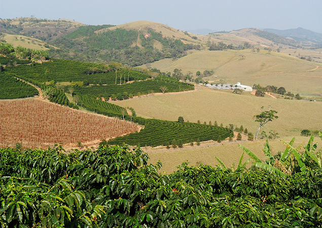 Vista da fazenda Santa Izabel, em Minas, quando ainda era de Marco Suplicy 
