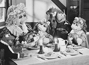 Cena do filme O Natal dos Muppets (The Muppet Christmas Carol), 1992