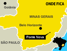 Onde fica Ponte Nova (MG)