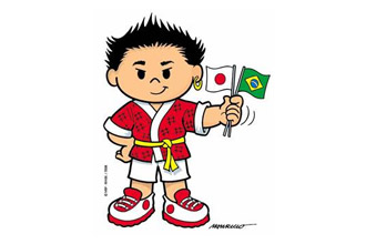 Tikara, o mascote oficial do Ano de Intercmbio Brasil-Japo
