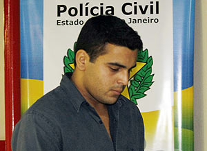Rafael de Sousa Bussamara, 25, que confessou atropelamento de Rafael Mascarenhas, deixa 15ª DP, no Rio